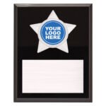Star Plaque - Silver