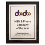 Colour Plaque - Silver
