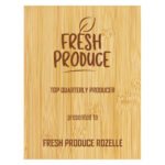 Bamboo Plaque