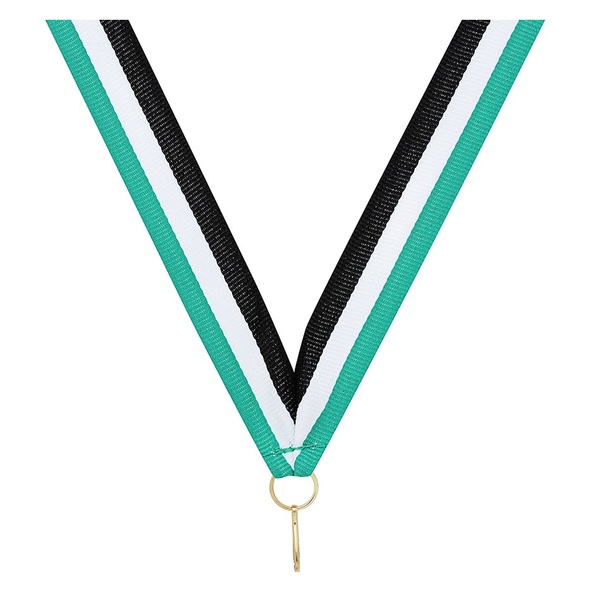 RY755 Teal / White / Black Ribbon - Image 1