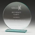Circle Jade Glass - 110mm