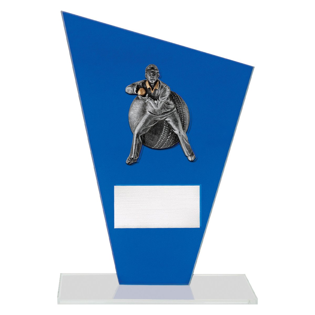 WF391 Cobalt Glass - Male Fielding - Image 1