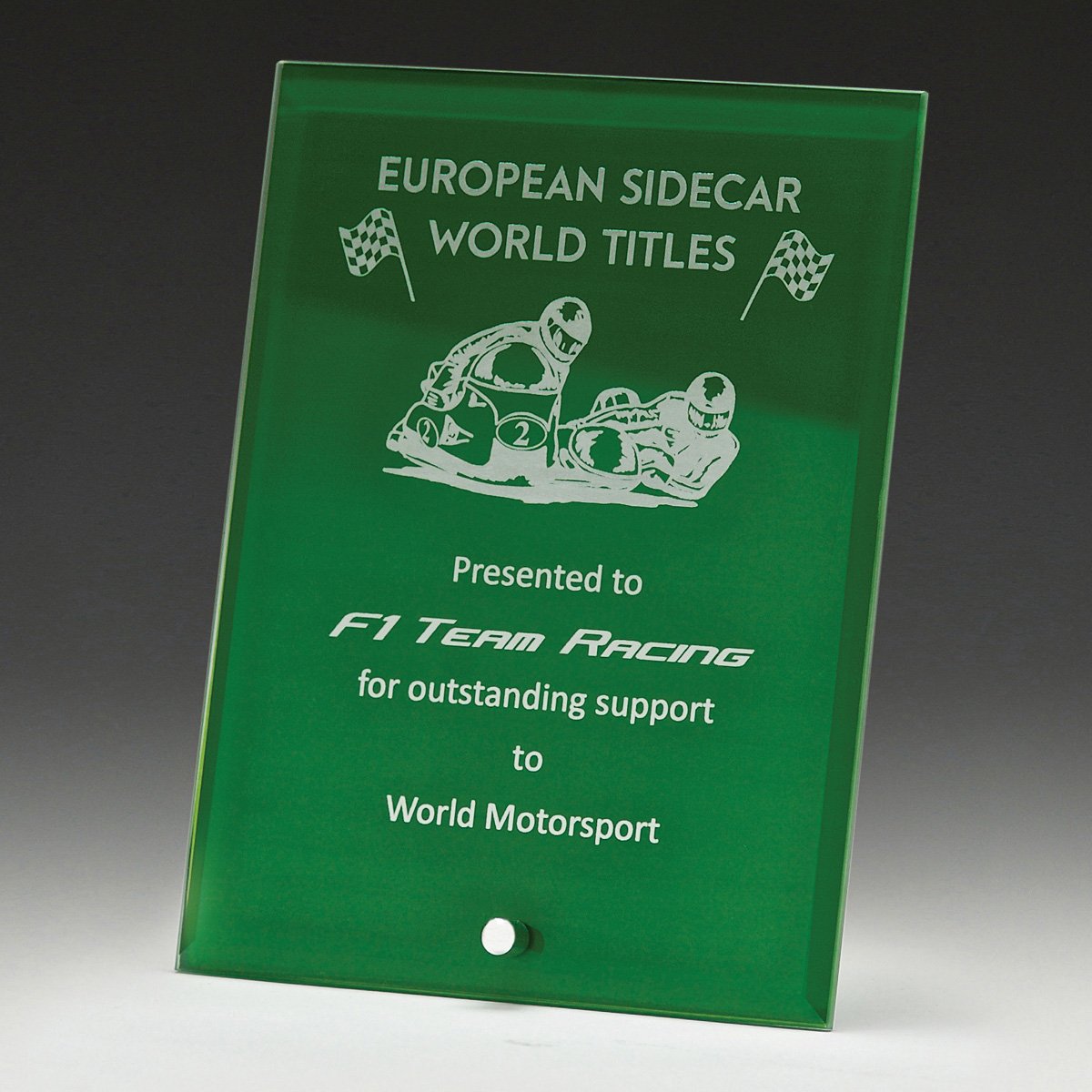 WP04 Craft Plaque Green - Image 1