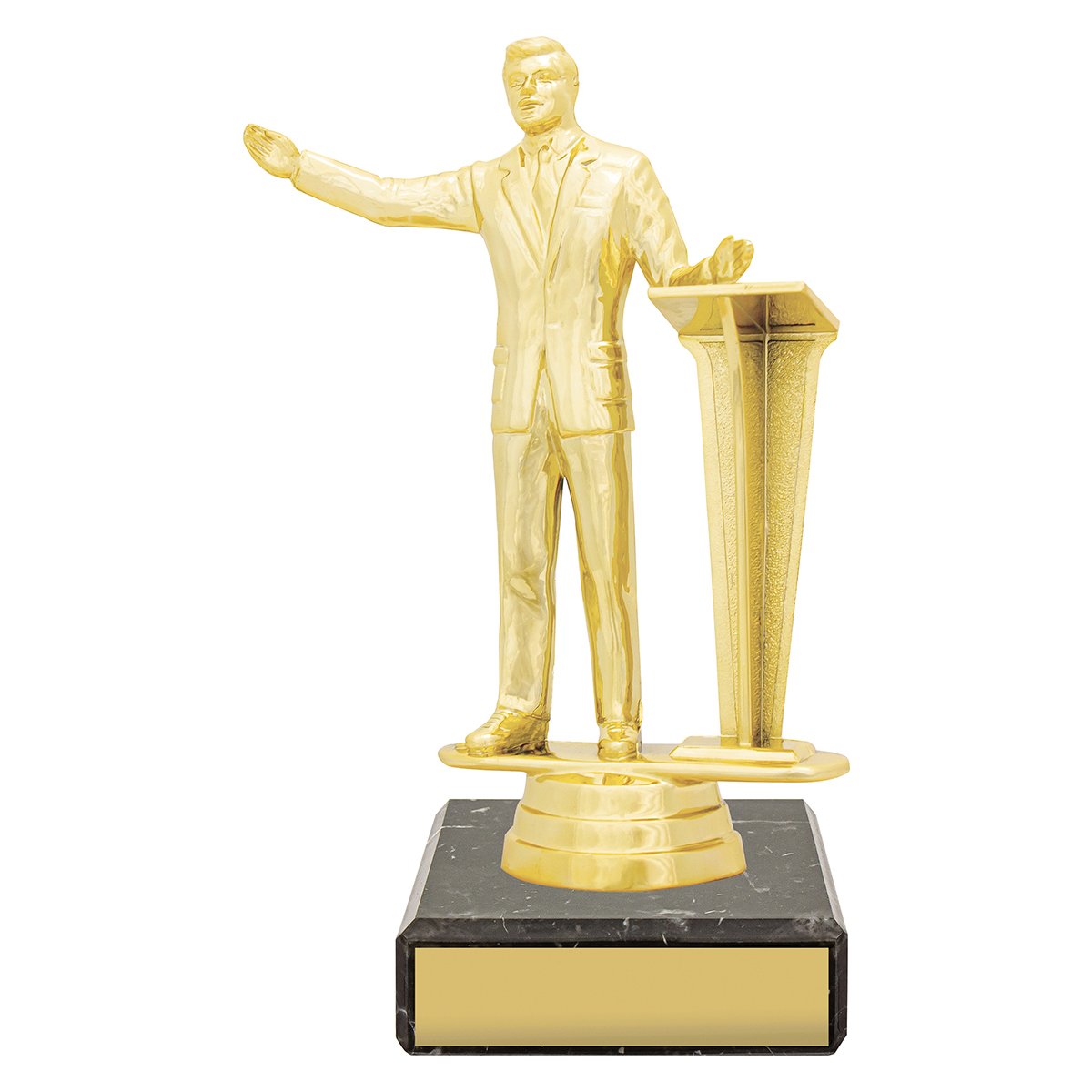 YB8071 Figure Trophy - Male Public Speaking - Image 1